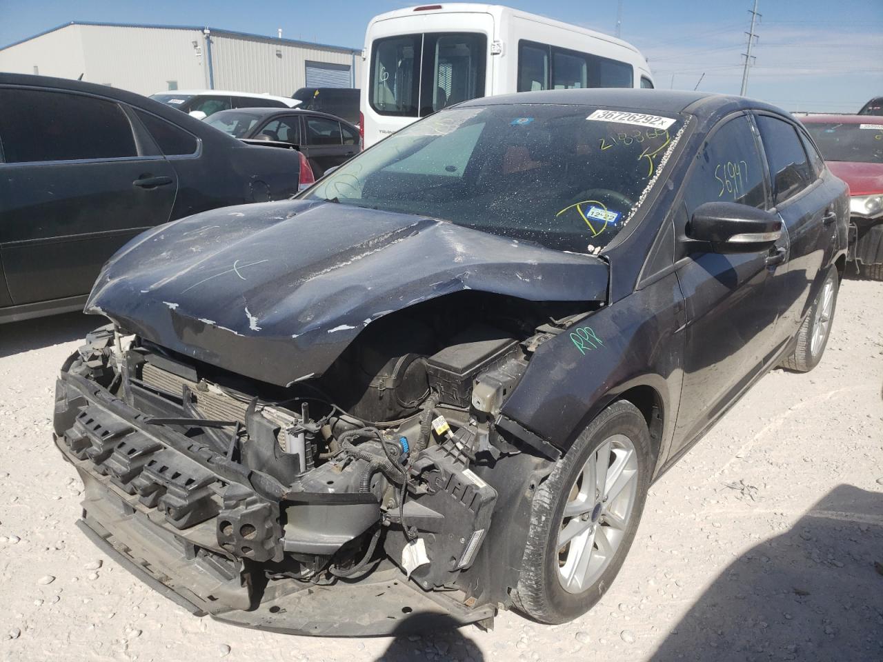 Photo 2 from auction – 2015 FORD FOCUS SE with VIN 1FADP3F2XFL218869