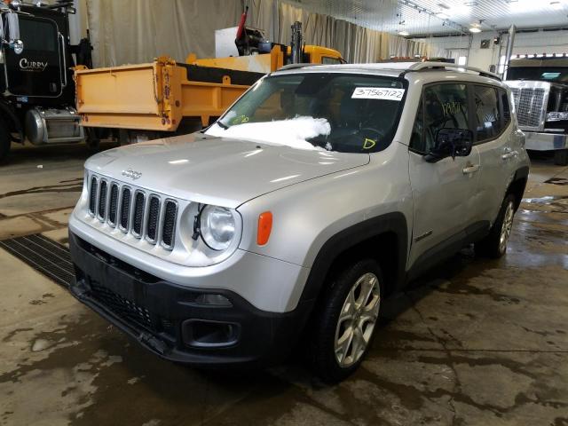 Photo 2 from auction – 2017 JEEP RENEGADE L with VIN ZACCJBDBXHPF65556