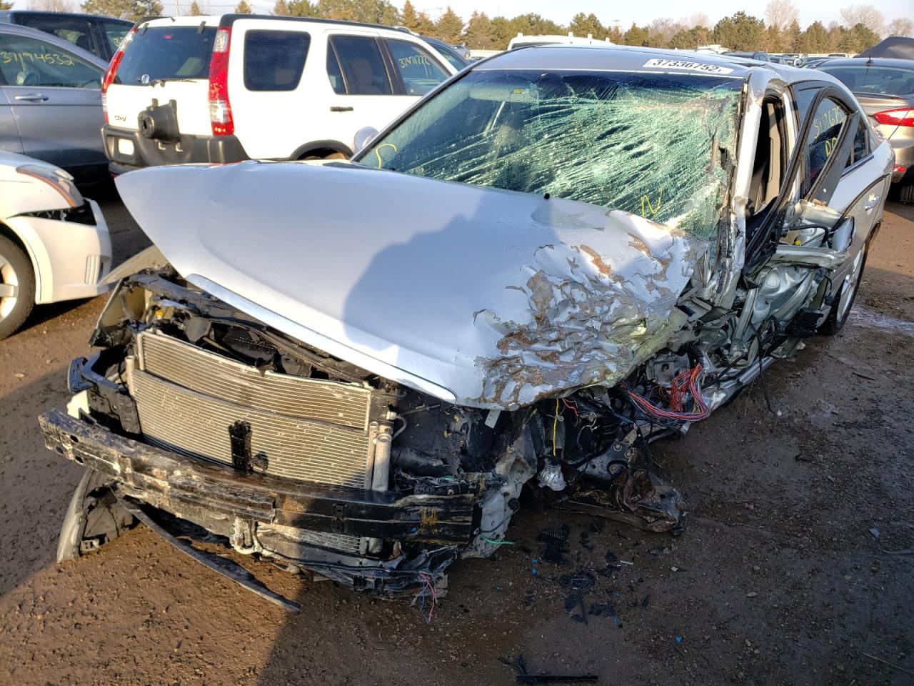 Photo 2 from auction – 2007 HYUNDAI SONATA SE with VIN 5NPEU46F97H265297
