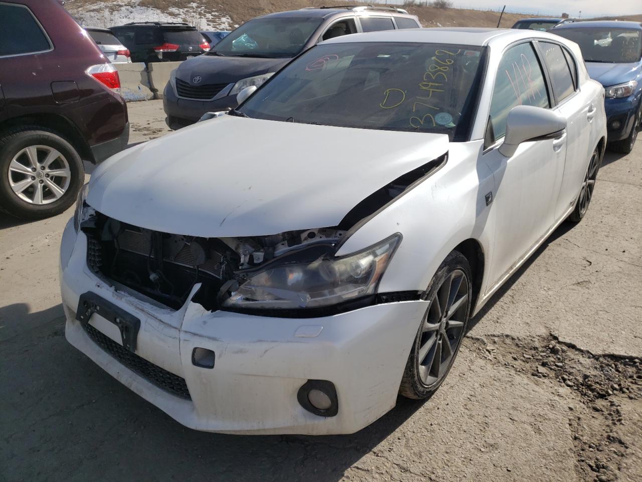 Photo 2 from auction – 2012 LEXUS CT 200 with VIN JTHKD5BH2C2062455