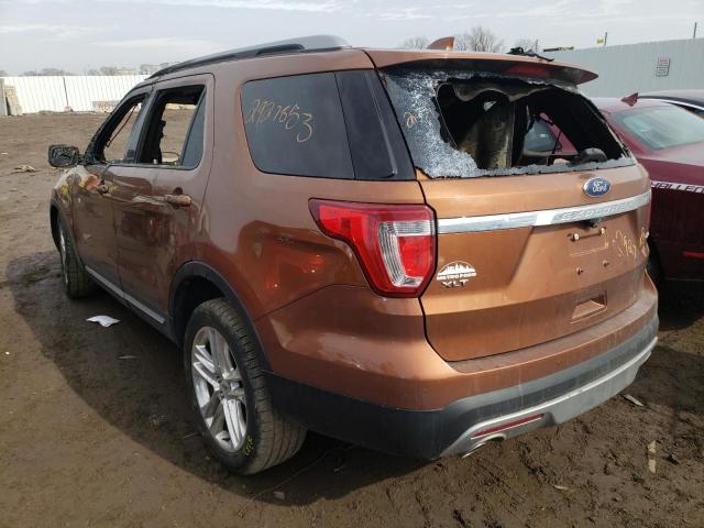 Photo 3 from auction – 2017 FORD EXPLORER X with VIN 1FM5K8D87HGB38499