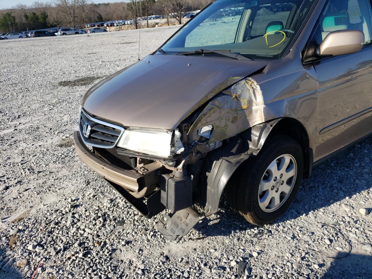 Photo 9 from auction – 2004 HONDA ODYSSEY EX with VIN 5FNRL18934B037431