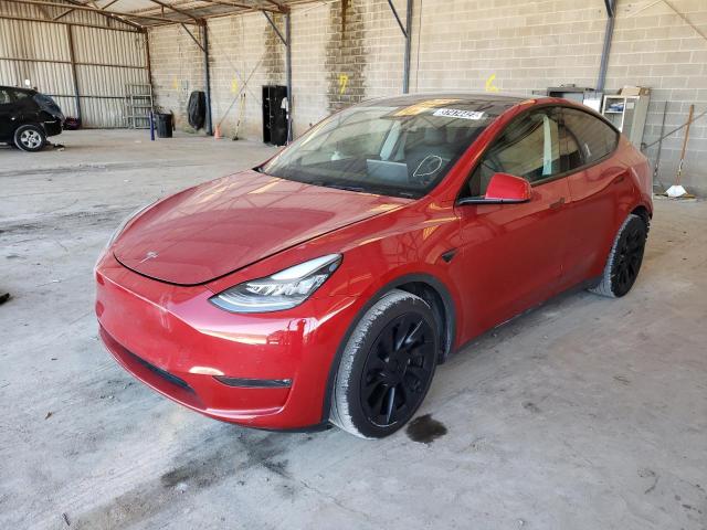 Photo 2 from auction – 2021 TESLA MODEL Y with VIN 5YJYGDEE3MF074661