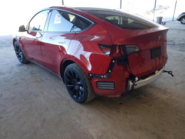 Photo 3 from auction – 2021 TESLA MODEL Y with VIN 5YJYGDEE3MF074661