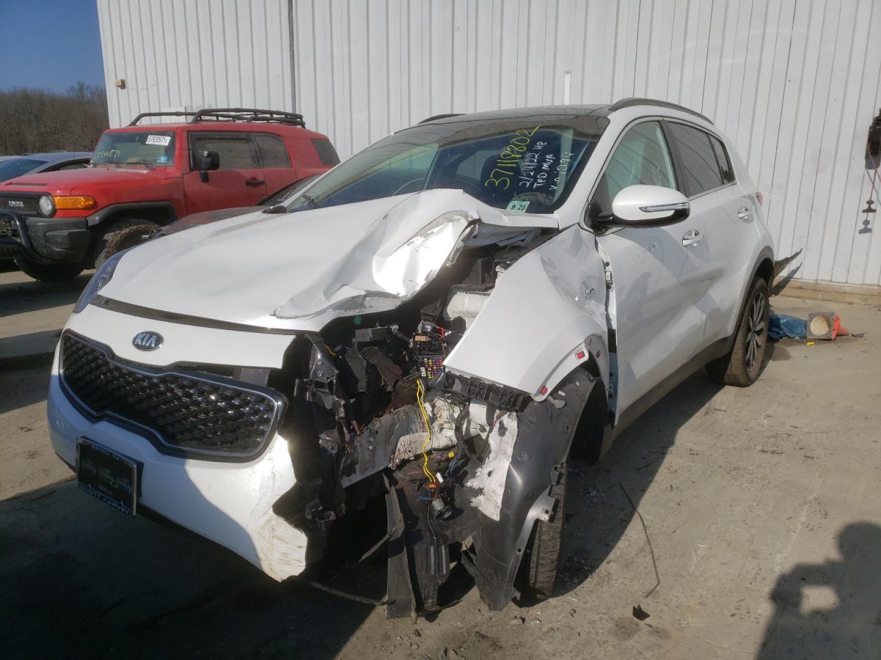 Photo 2 from auction – 2019 KIA SPORTAGE E with VIN KNDPNCAC1K7501094