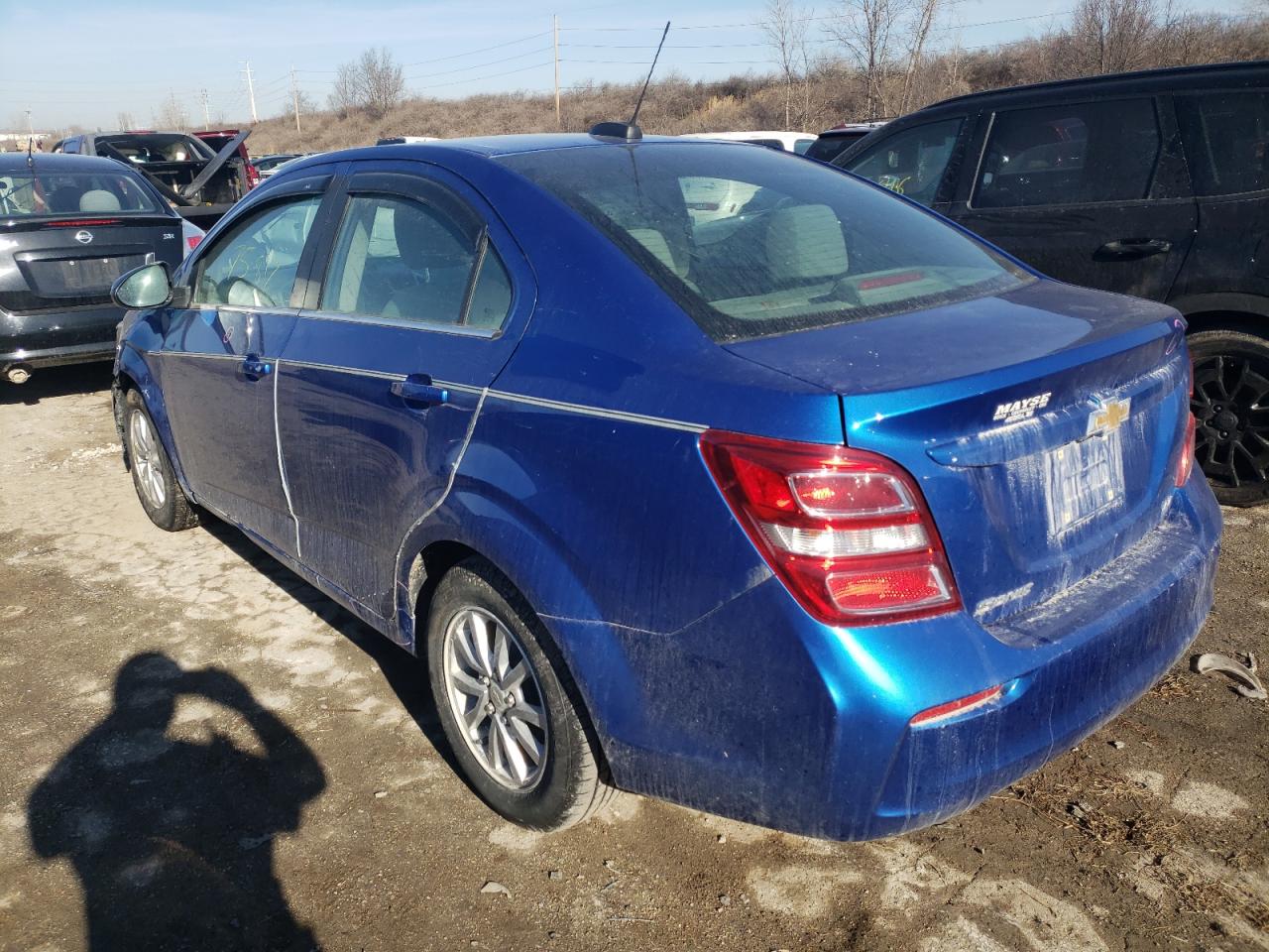 Photo 3 from auction – 2017 CHEVROLET SONIC LT with VIN 1G1JD5SH9H4155216