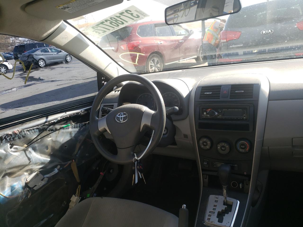 Photo 9 from auction – 2010 TOYOTA COROLLA BA with VIN 1NXBU4EE6AZ244850