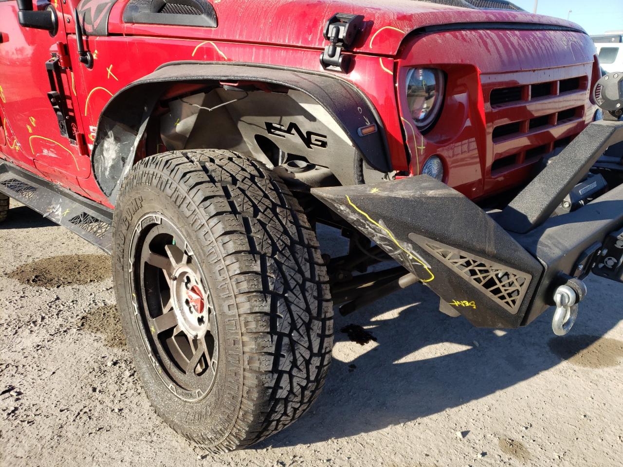 Photo 9 from auction – 2012 JEEP WRANGLER U with VIN 1C4BJWDG4CL215108