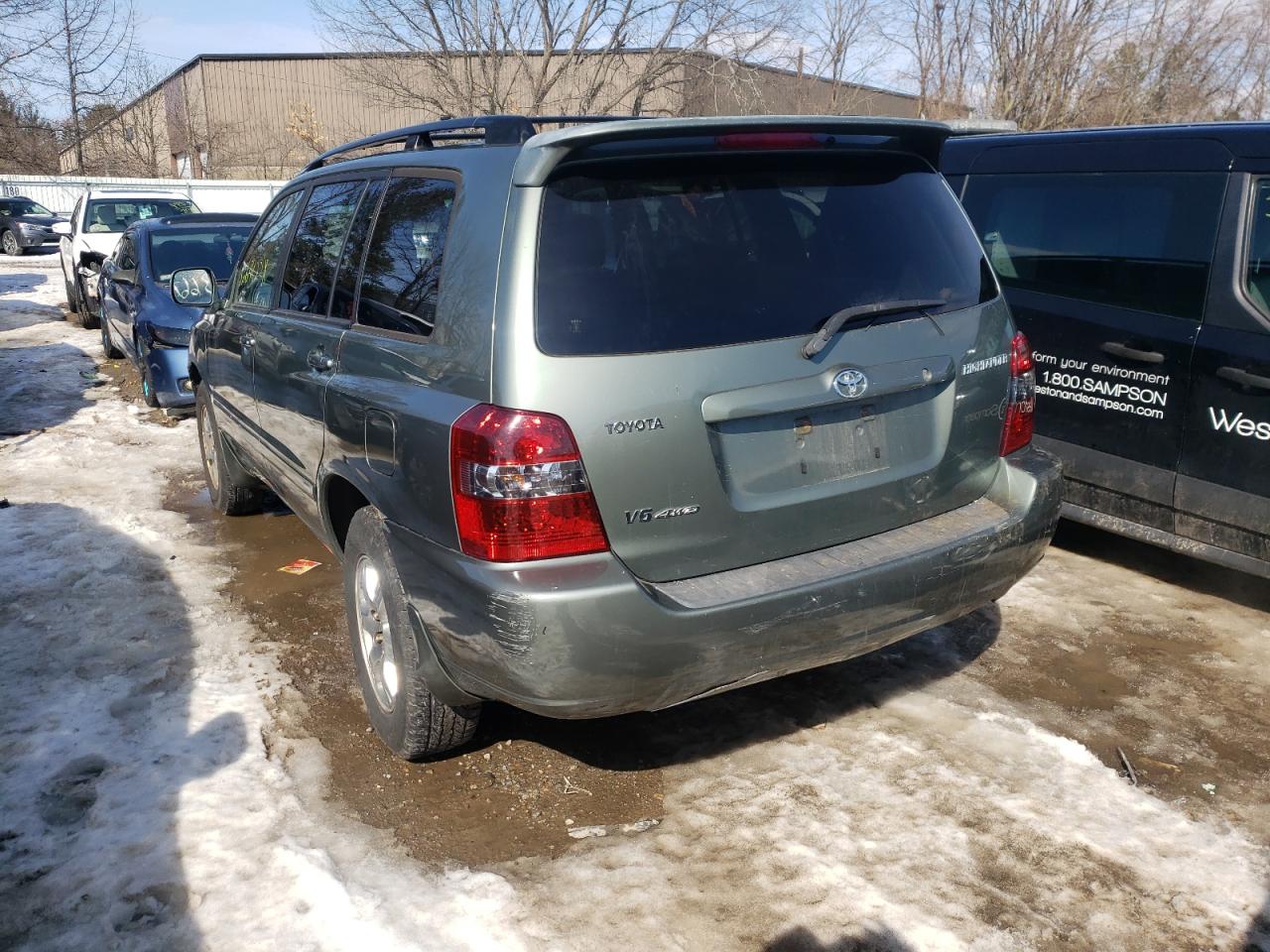 Photo 3 from auction – 2006 TOYOTA HIGHLANDER with VIN JTEEP21A460168376