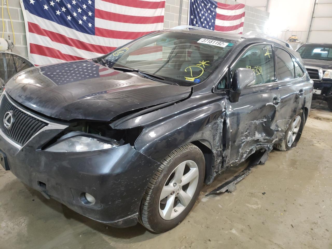 Photo 9 from auction – 2011 LEXUS RX 350 with VIN 2T2BK1BA5BC098073