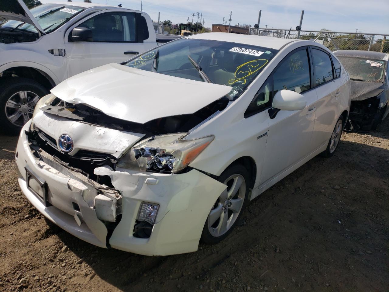 Photo 2 from auction – 2010 TOYOTA PRIUS with VIN JTDKN3DU6A0122372