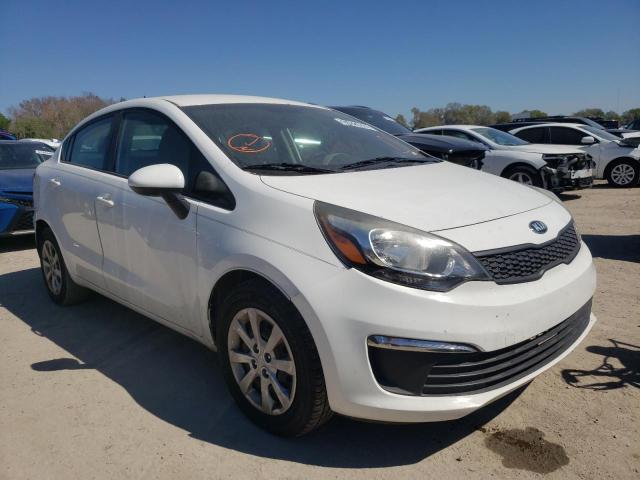 KIA RIO LX 2016 with VIN KNADM4A36G6638635 - Photo from auction