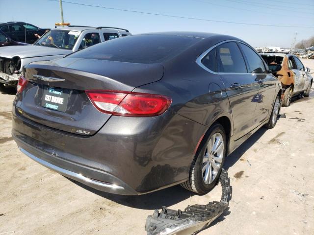 Photo 4 from auction – 2016 CHRYSLER 200 LIMITE with VIN 1C3CCCAB7GN148945