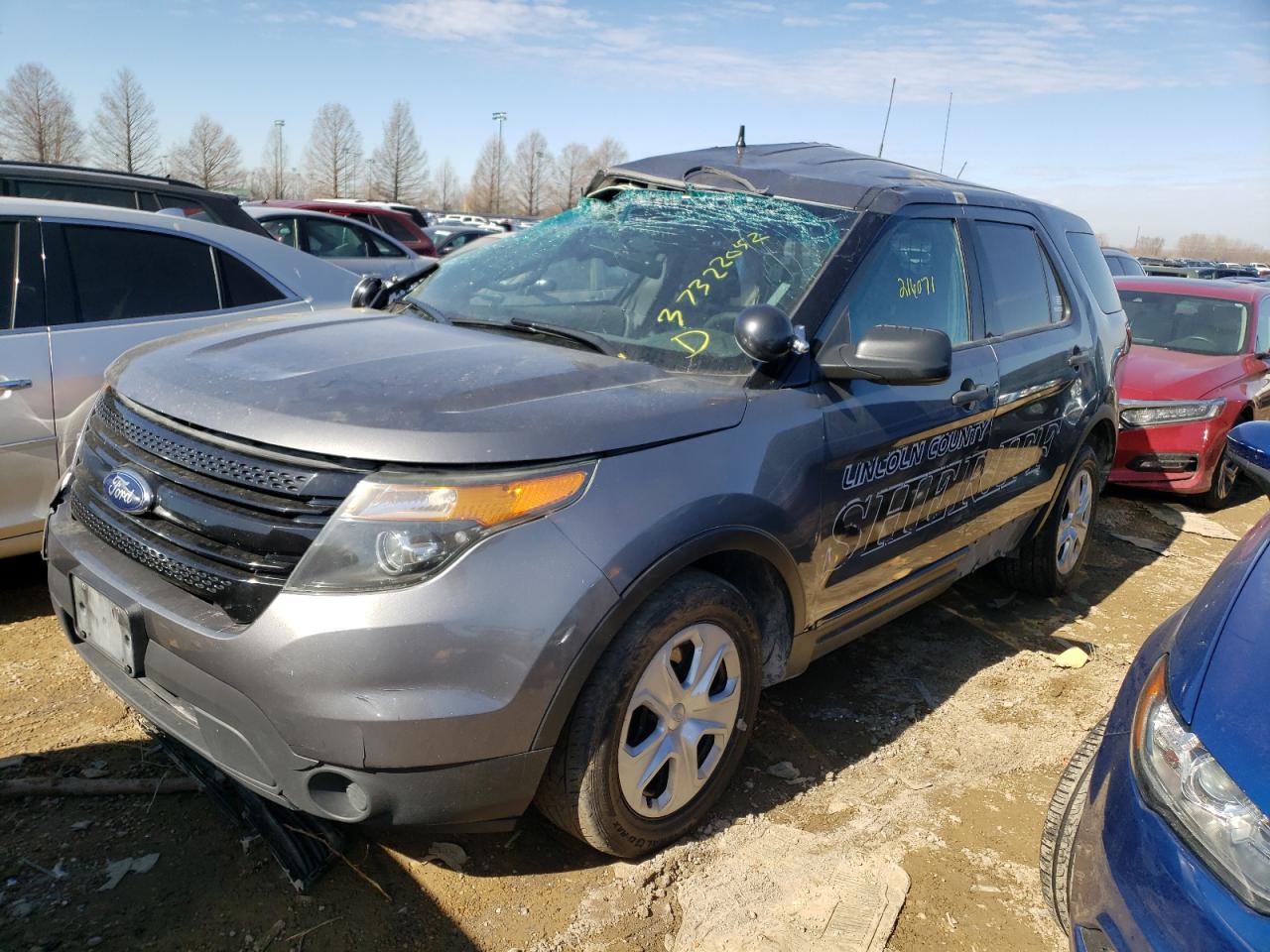 Photo 2 from auction – 2014 FORD EXPLORER P with VIN 1FM5K8AR6EGC38487