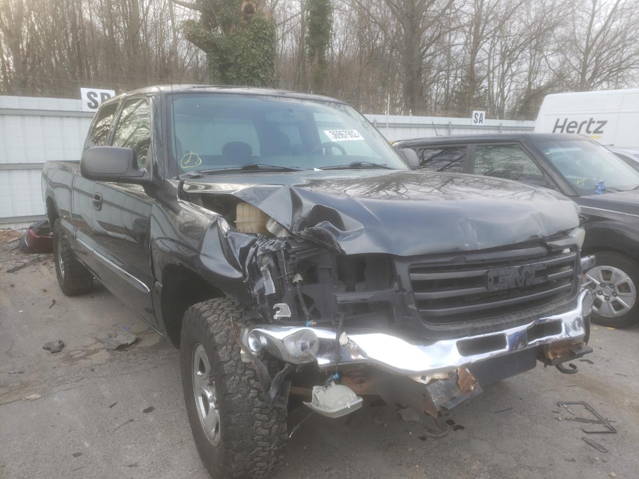 GMC NEW SIERRA 2004 with VIN 2GTEK19T641303071 - Photo from auction