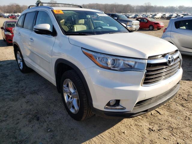 TOYOTA HIGHLANDER 2014 with VIN 5TDYKRFH2ES026814 - Photo from auction