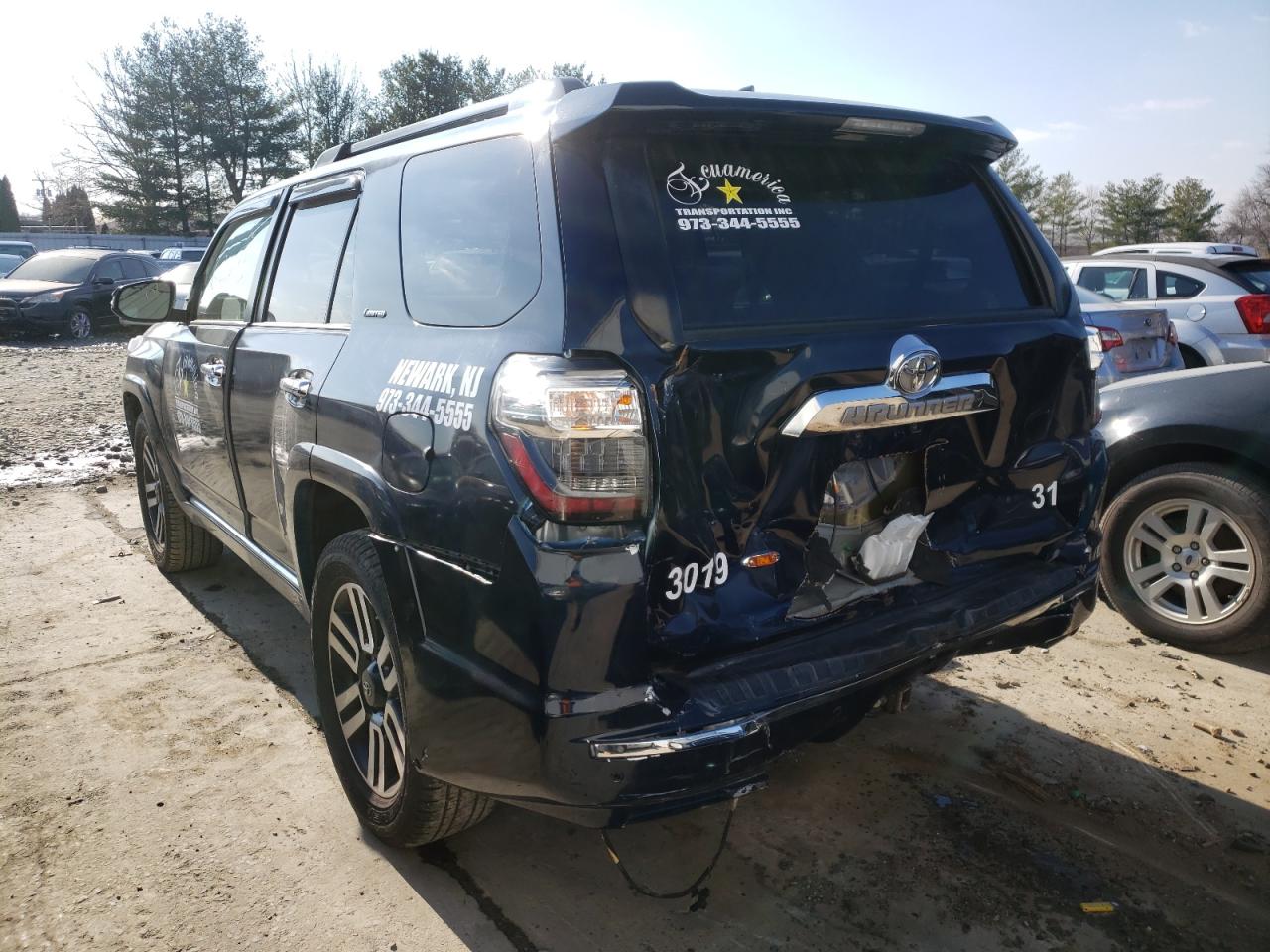 Photo 3 from auction – 2016 TOYOTA 4RUNNER SR with VIN JTEBU5JR8G5347088