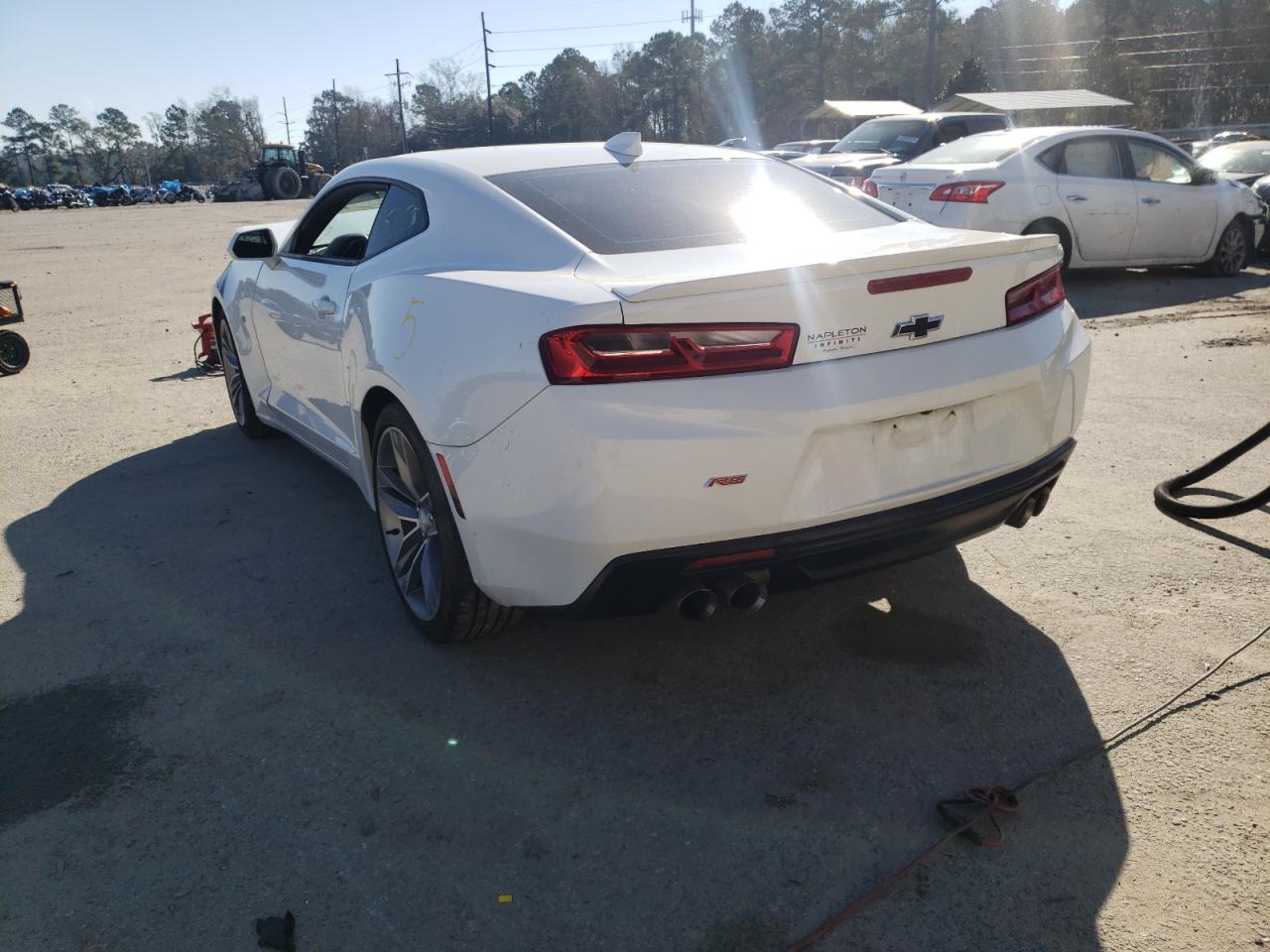 Photo 3 from auction – 2017 CHEVROLET CAMARO LT with VIN 1G1FD1RS0H0181307