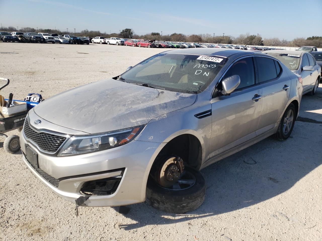 Photo 2 from auction – 2015 KIA OPTIMA LX with VIN KNAGM4A72F5546202