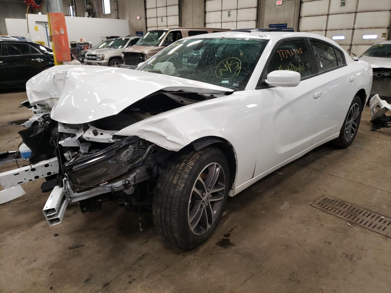 Photo 2 from auction – 2019 DODGE CHARGER SX with VIN 2C3CDXJG0KH757862