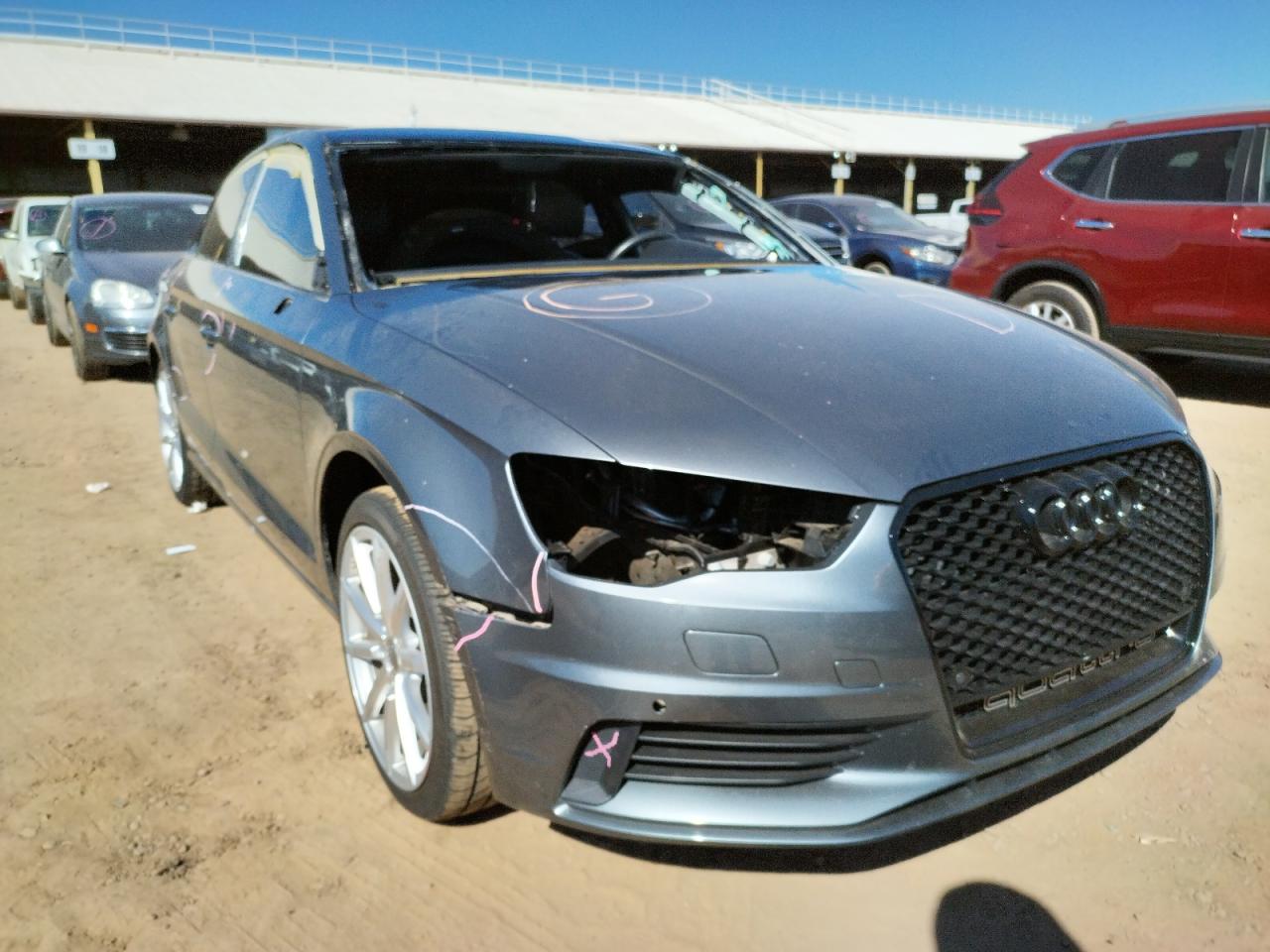 AUDI A3 2015 with VIN WAUBFGFF6F1129002 - Photo from auction