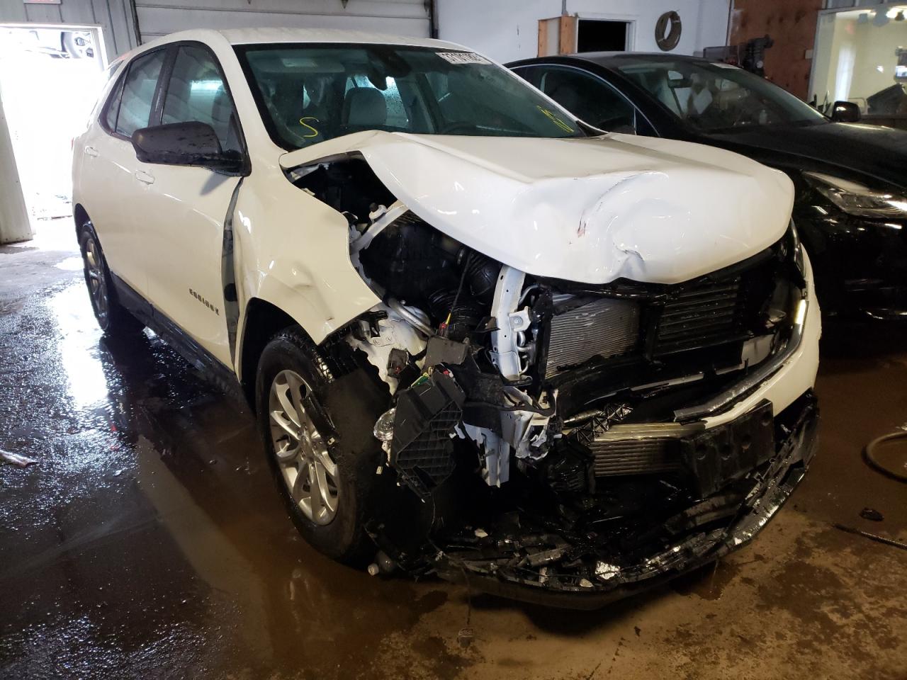 CHEVROLET EQUINOX LS 2021 with VIN 2GNAXHEV8M6161834 - Photo from auction