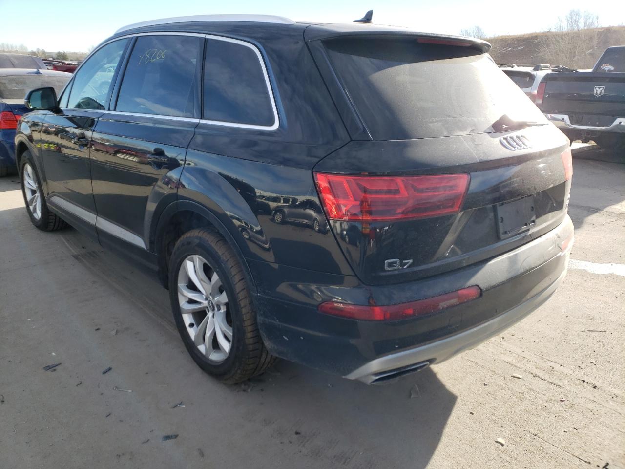 Photo 3 from auction – 2017 AUDI Q7 PREMIUM with VIN WA1AAAF7XHD003904