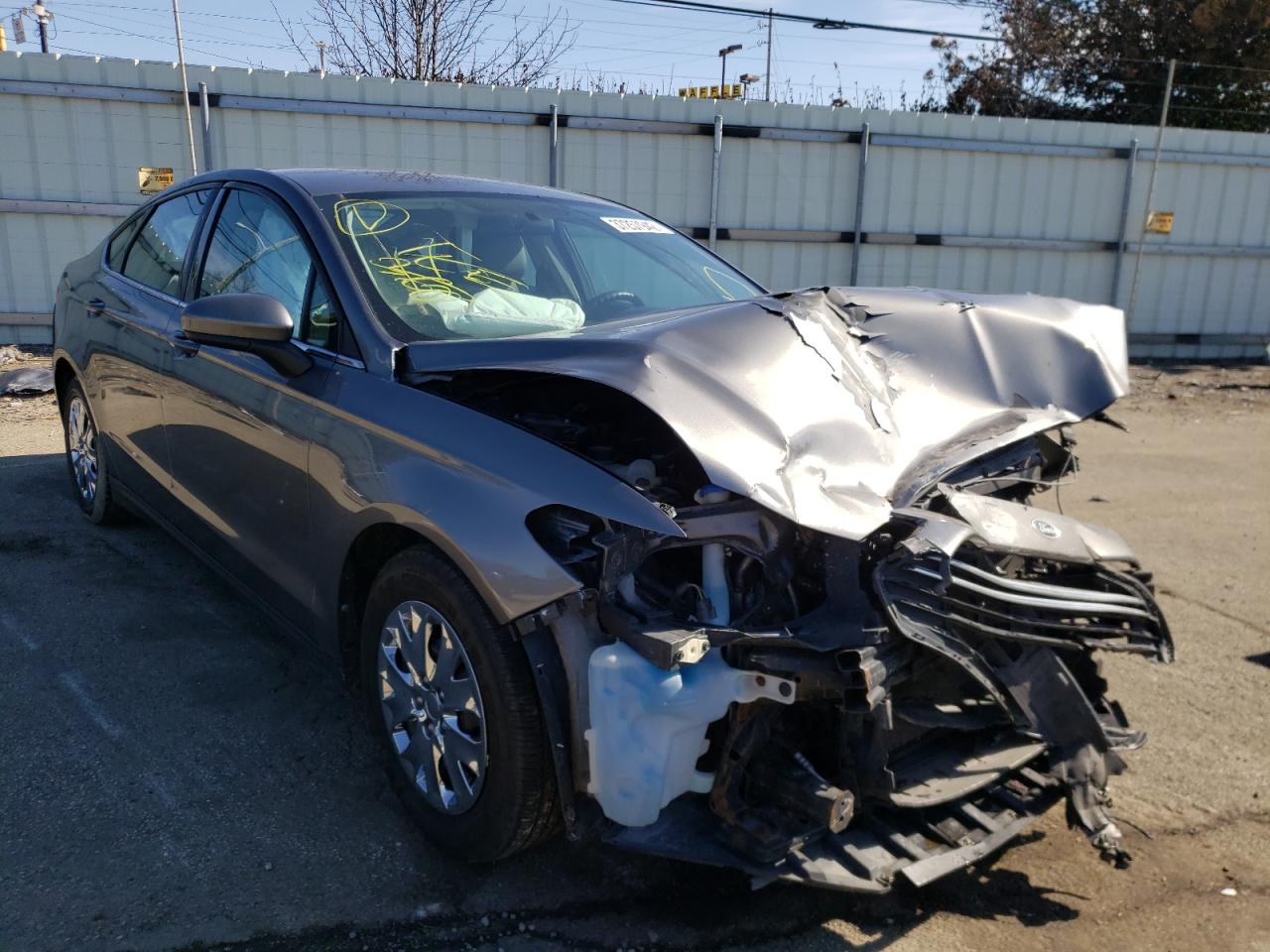 FORD FUSION S 2013 with VIN 3FA6P0G71DR264087 - Photo from auction