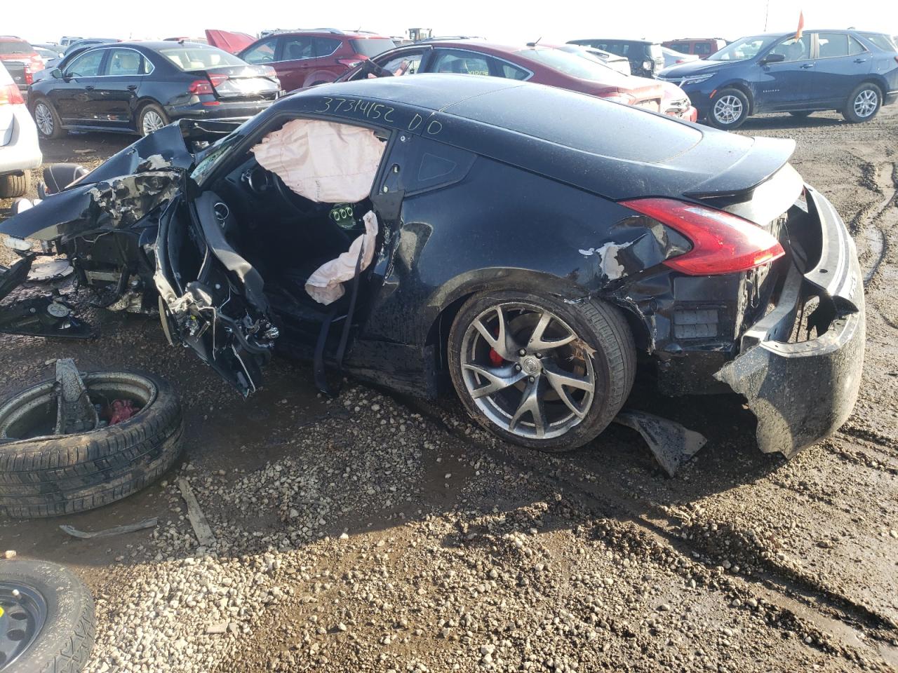 Photo 3 from auction – 2014 NISSAN 370Z BASE with VIN JN1AZ4EH5EM636609