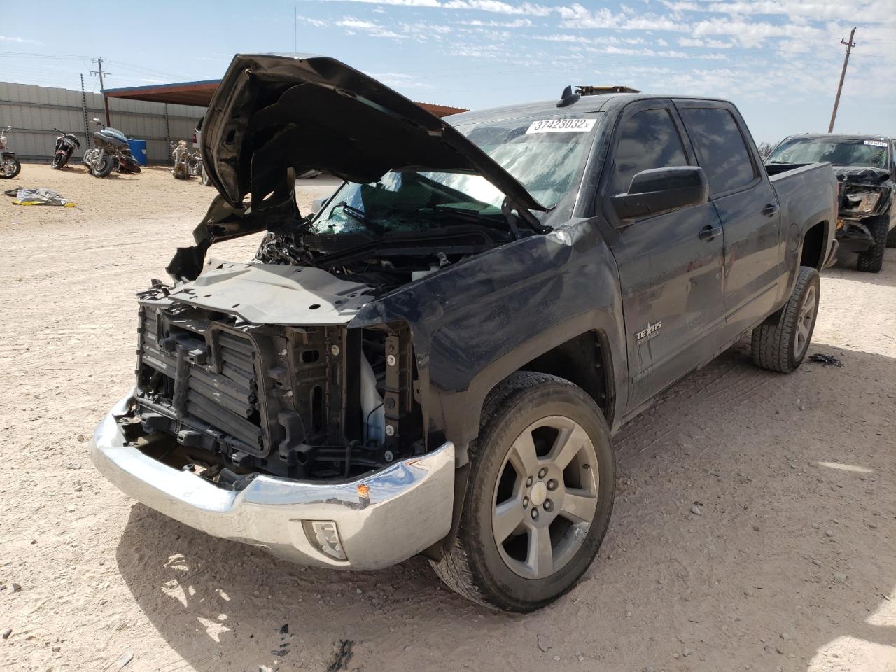 Photo 2 from auction – 2018 CHEVROLET SILVERADO with VIN 3GCPCREC6JG235075