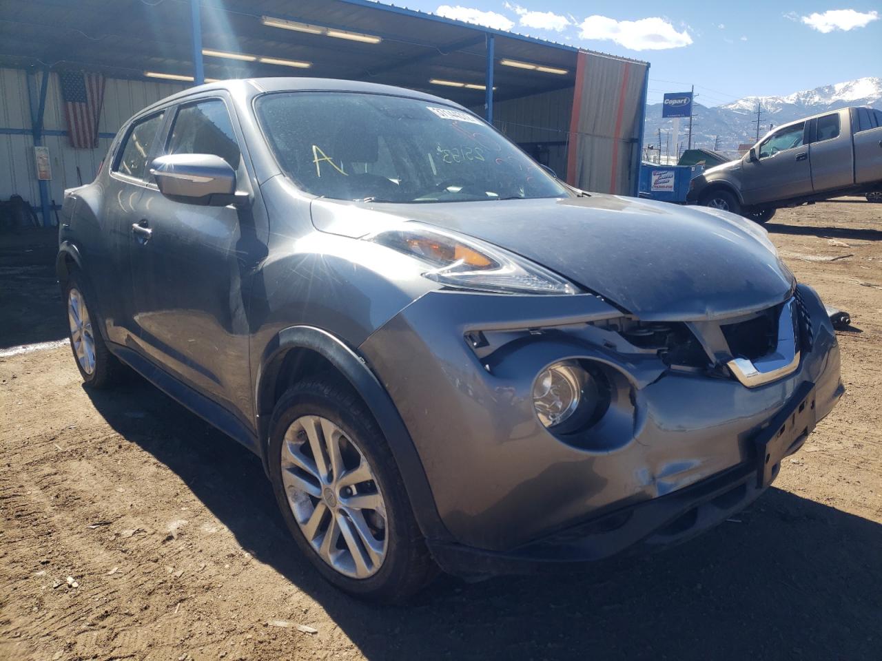 NISSAN JUKE S 2015 with VIN JN8AF5MV5FT565894 - Photo from auction