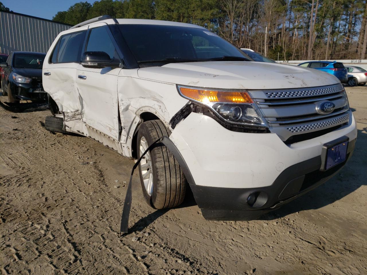 FORD EXPLORER X 2013 with VIN 1FM5K8D86DGA80363 - Photo from auction