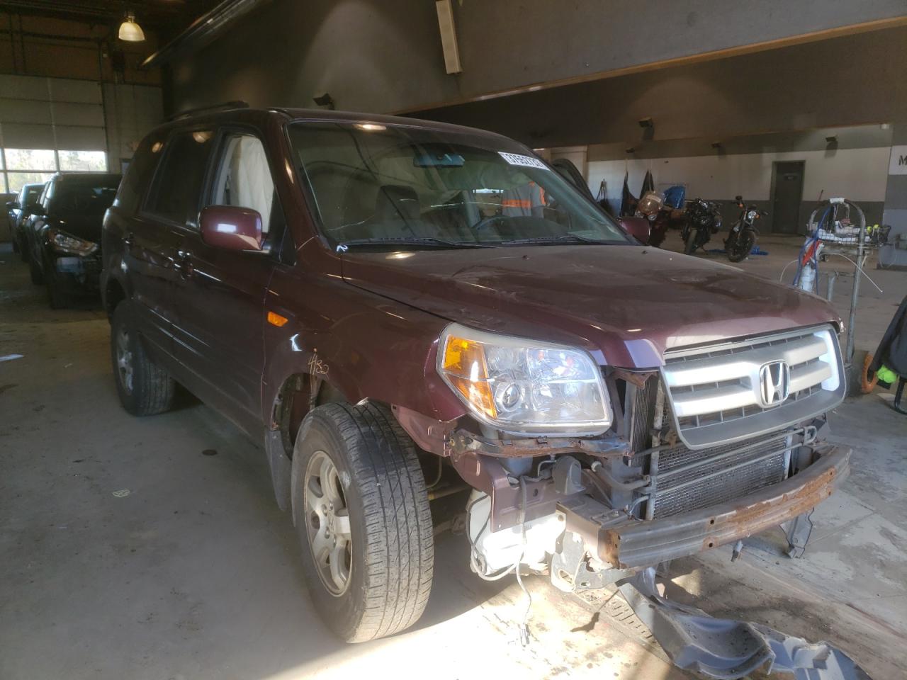 HONDA PILOT SE 2008 with VIN 5FNYF18398B026258 - Photo from auction