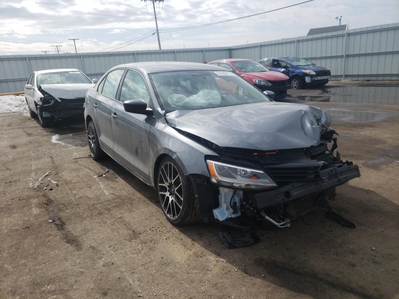 Photo 1 from auction – 2014 VOLKSWAGEN JETTA BASE with VIN 3VW1K7AJ8EM396453