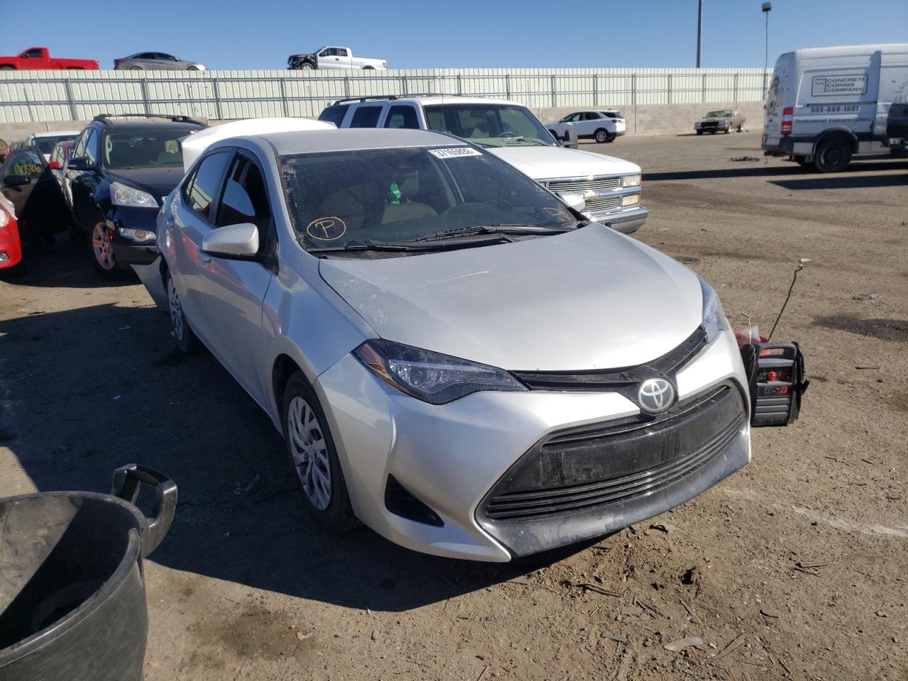 Photo 1 from auction – 2017 TOYOTA COROLLA L with VIN 5YFBURHE8HP569374