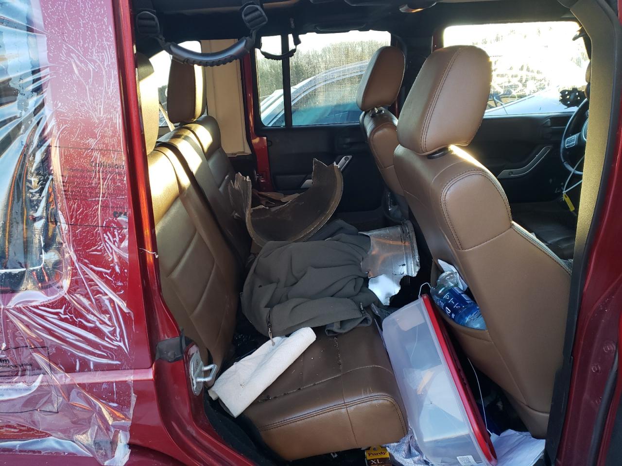 Photo 6 from auction – 2012 JEEP WRANGLER U with VIN 1C4BJWEGXCL152286