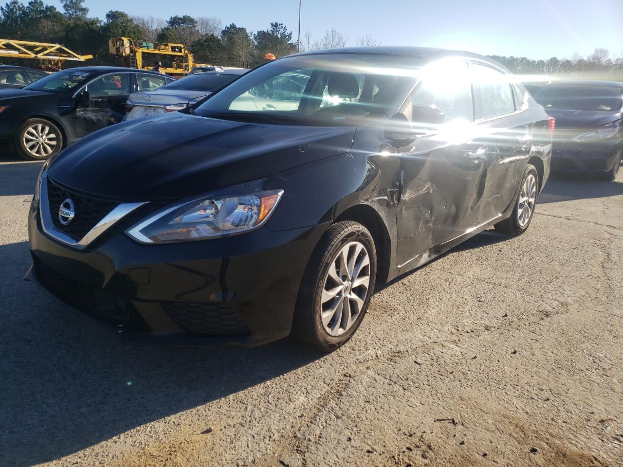 Photo 2 from auction – 2019 NISSAN SENTRA S with VIN 3N1AB7AP1KL625809