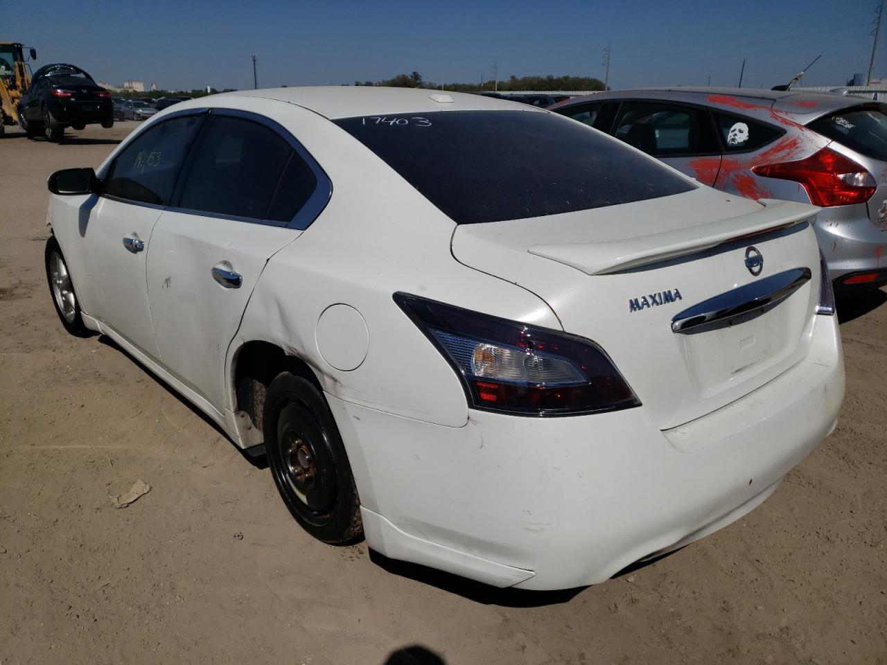 Photo 3 from auction – 2014 NISSAN MAXIMA S with VIN 1N4AA5AP9EC431894