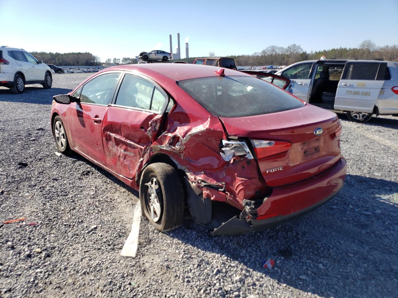 Photo 3 from auction – 2016 KIA FORTE LX with VIN KNAFK4A66G5487651