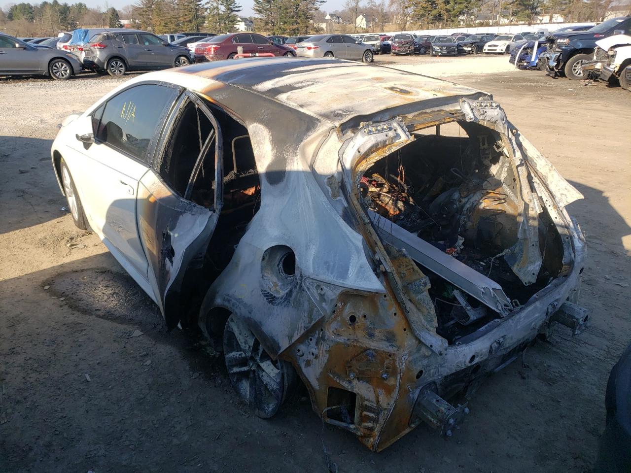 Photo 3 from auction – 2021 TOYOTA COROLLA SE with VIN JTND4MBE9M3114682