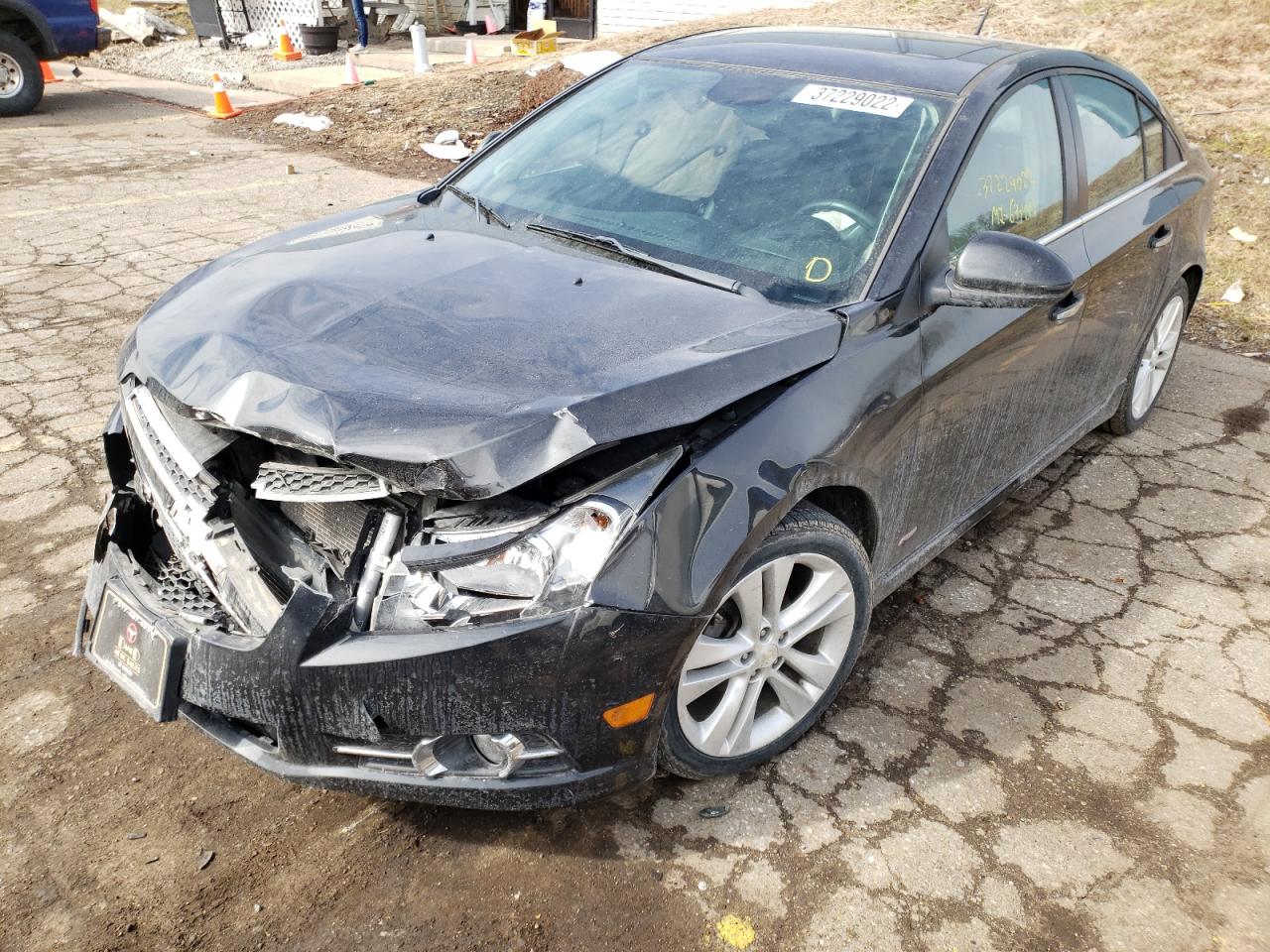 Photo 2 from auction – 2014 CHEVROLET CRUZE LTZ with VIN 1G1PG5SB2E7358987