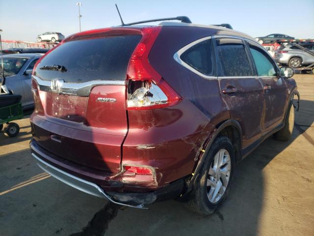 Photo 4 from auction – 2016 HONDA CR-V EXL with VIN 5J6RM4H79GL060771