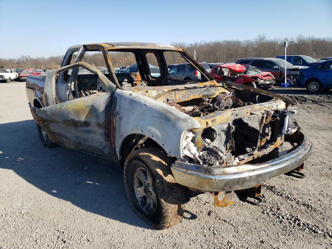 FORD F150 2003 with VIN 1FTRX18L83NA33553 - Photo from auction
