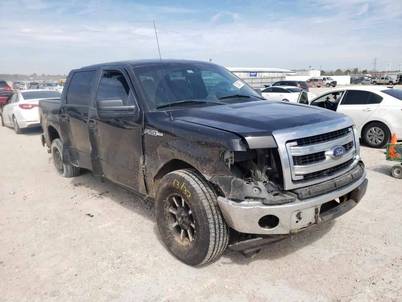 FORD F150 SUPER 2013 with VIN 1FTFW1CF5DFB38599 - Photo from auction