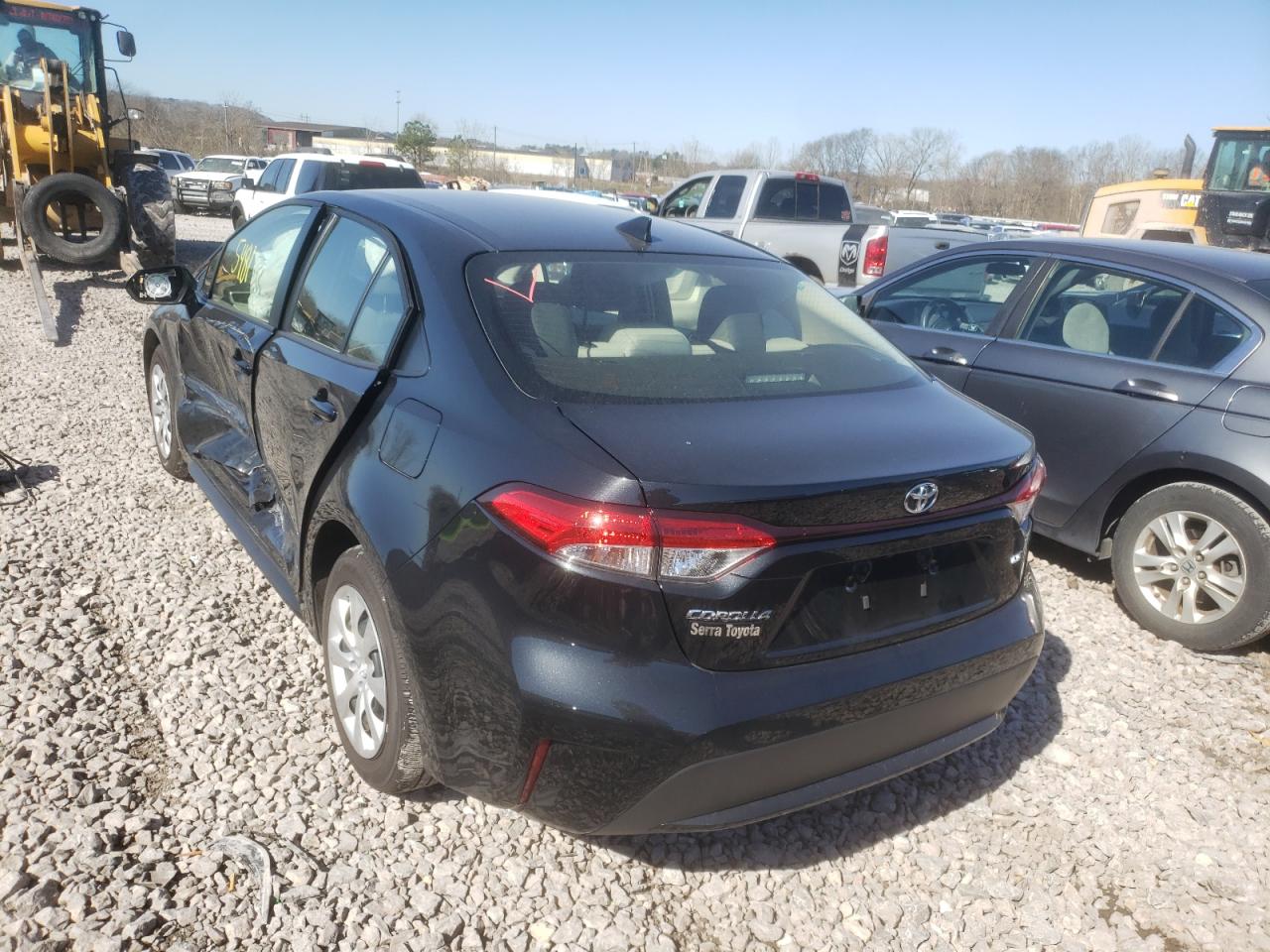 Photo 3 from auction – 2022 TOYOTA COROLLA LE with VIN JTDEPMAE4NJ195914