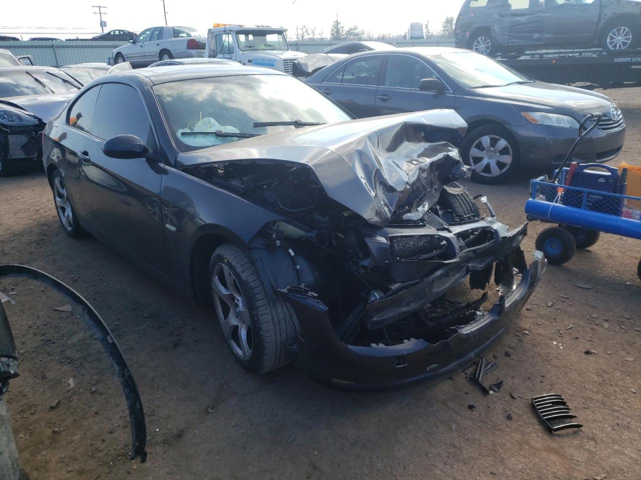 BMW 328 XI 2008 with VIN WBAWC335X8PD09049 - Photo from auction
