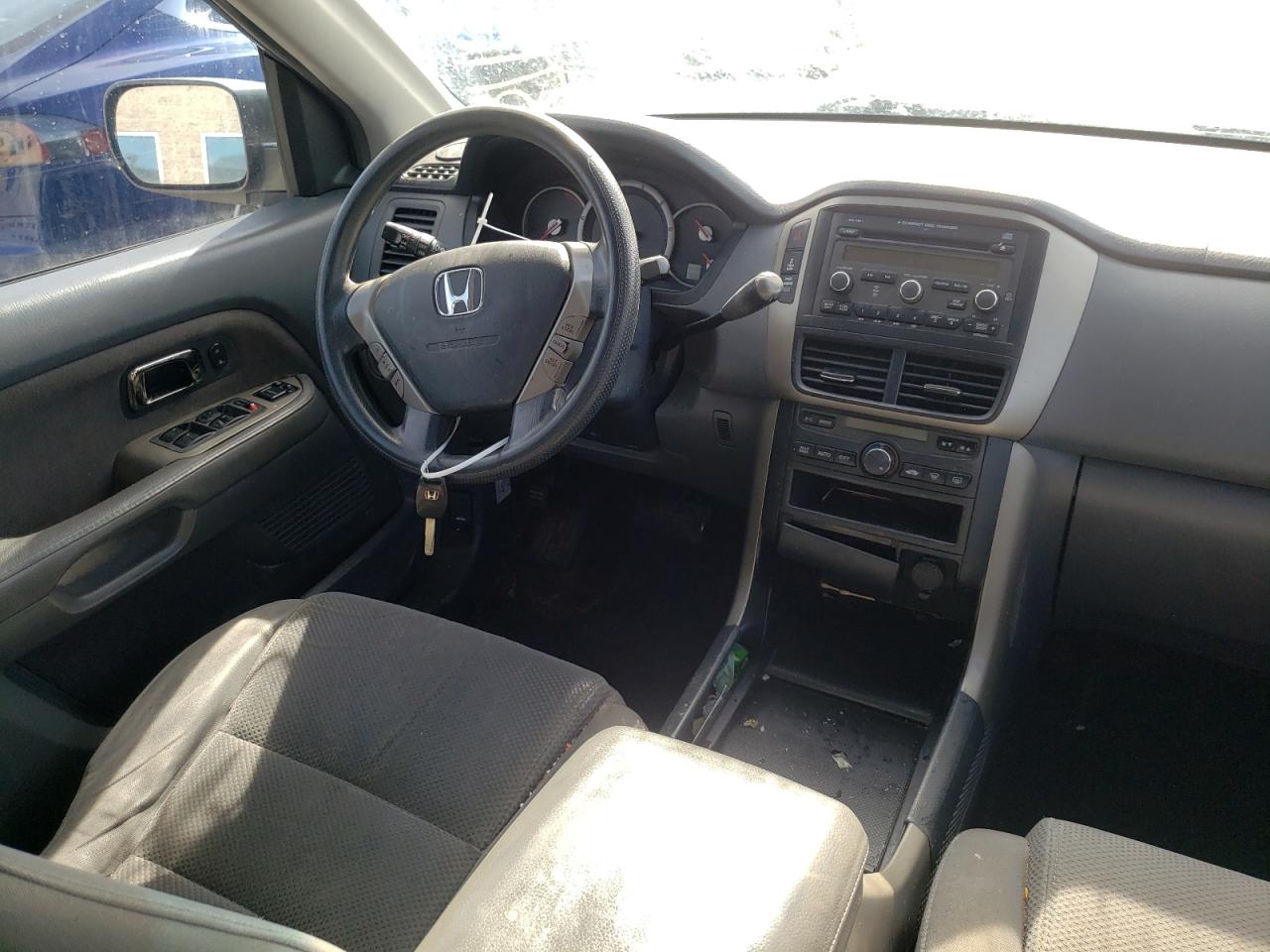 Photo 9 from auction – 2007 HONDA PILOT EX with VIN 2HKYF18497H531029