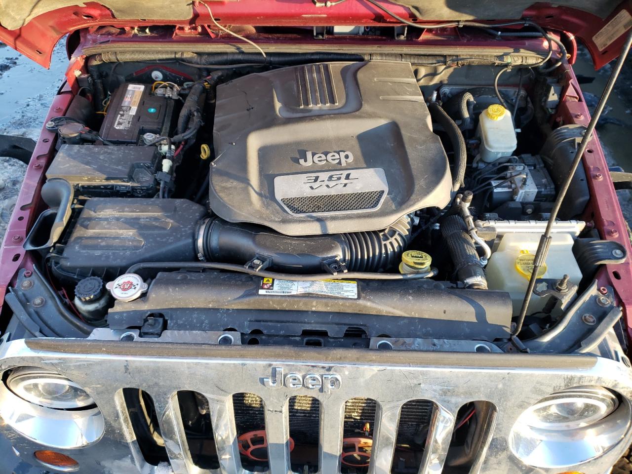Photo 7 from auction – 2012 JEEP WRANGLER U with VIN 1C4BJWEGXCL152286