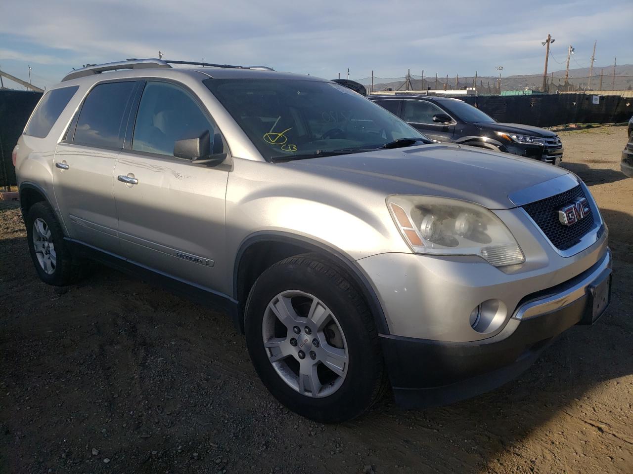 GMC ACADIA SLE 2008 with VIN 1GKEV137X8J144848 - Photo from auction