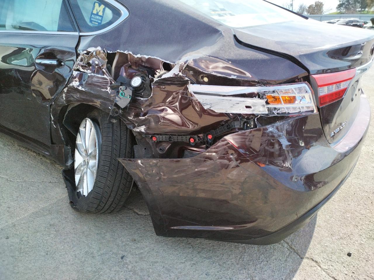 Photo 9 from auction – 2013 TOYOTA AVALON BAS with VIN 4T1BK1EB7DU045448